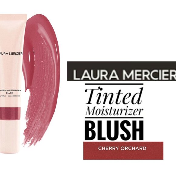 Laura Mercier Tinted Moisturizer Cream Blush* -Cherry Orchard~Shimmering Red NIB - Picture 7 of 7